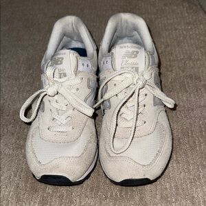 New Balance Classic 574 Sneakers in Off-White